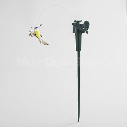 Solar-Powered Spinning Garden Decoration