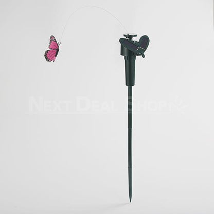 Solar-Powered Spinning Garden Decoration