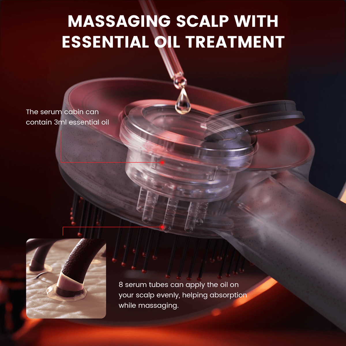 S3 Scalp Massaging Brush