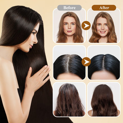 Christmas Pre-Sale-50%OFFLong Lasting Natural Hair Dye Shampoo
