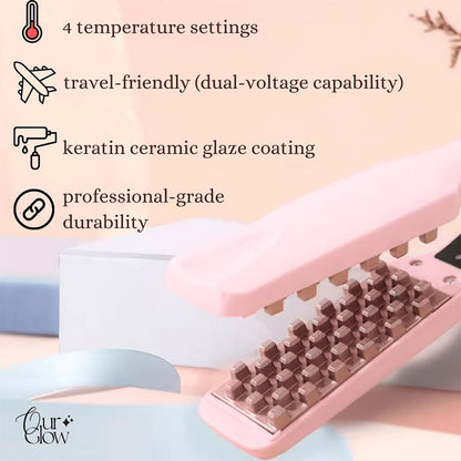 Fluffy Curler Compact Curling Wand
