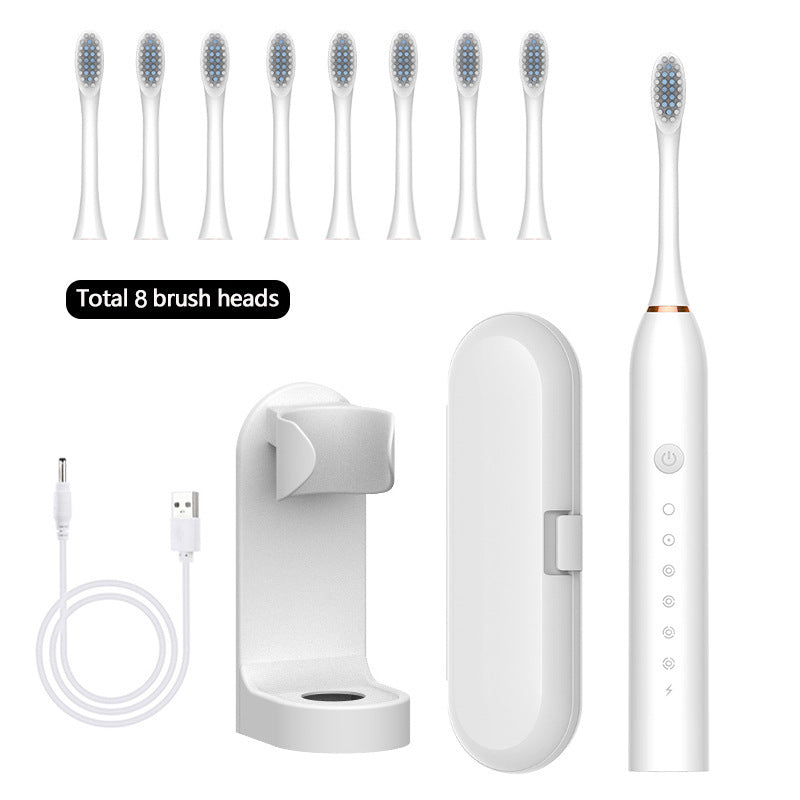 Portable Adult Sonic Electric Toothbrush