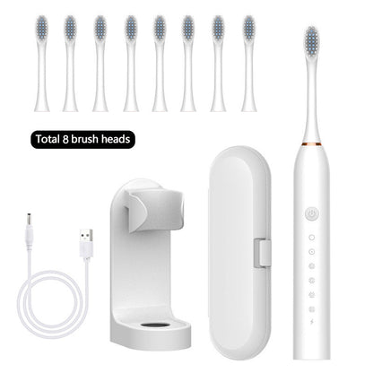 Portable Adult Sonic Electric Toothbrush