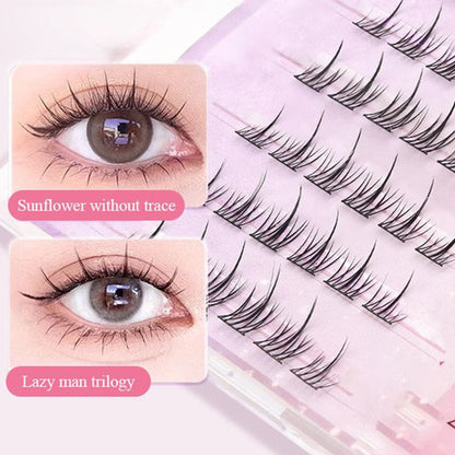 🥳Waterproof Glue-free Realistic False Eyelashes