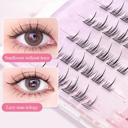 🥳Waterproof Glue-free Realistic False Eyelashes