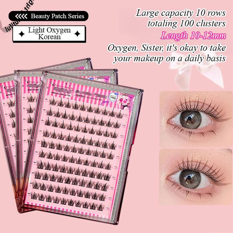 🥳Waterproof Glue-free Realistic False Eyelashes