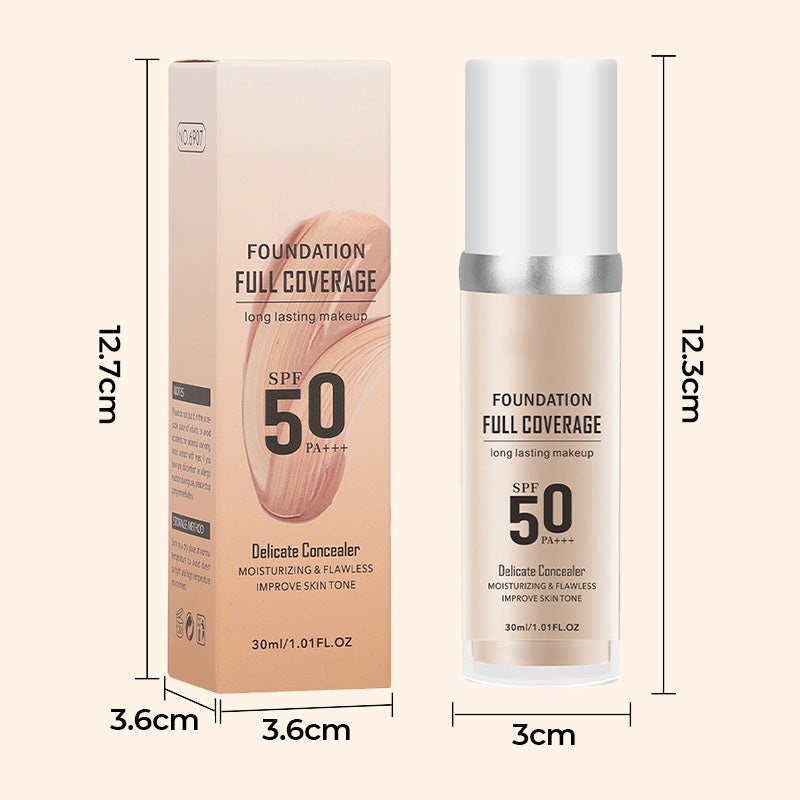 Black Friday Sale: Long-Lasting Flawless Coverage Moisturizing Natural Makeup Cream
