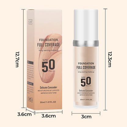 Black Friday Sale: Long-Lasting Flawless Coverage Moisturizing Natural Makeup Cream