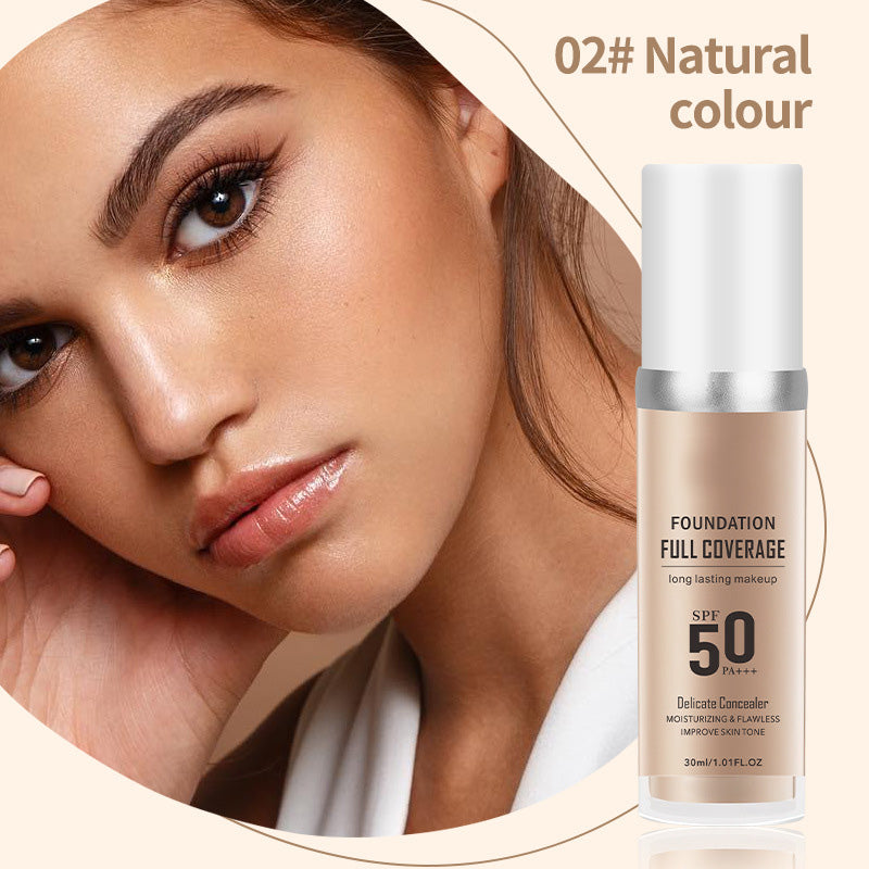 Black Friday Sale: Long-Lasting Flawless Coverage Moisturizing Natural Makeup Cream