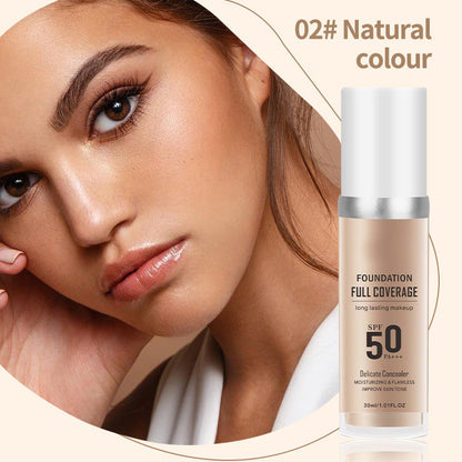 Black Friday Sale: Long-Lasting Flawless Coverage Moisturizing Natural Makeup Cream