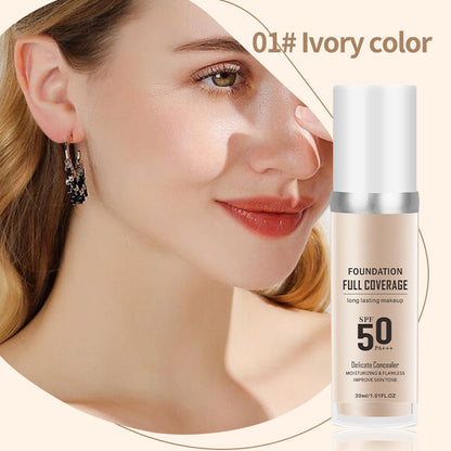 Black Friday Sale: Long-Lasting Flawless Coverage Moisturizing Natural Makeup Cream
