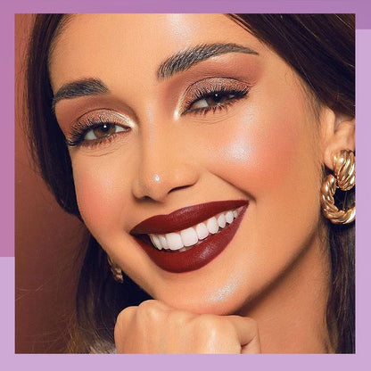 Waterproof and Non-stick Matte Lipstick Gloss & Lip Liner