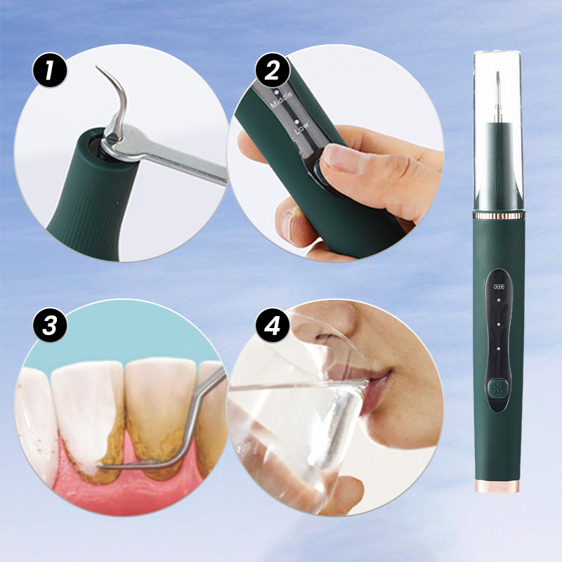 New Year Ultrasonic Flosser for Whitening & Tartar Removal