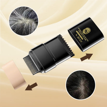 Instant Hair Color Stick with Built-In Comb - Unisex