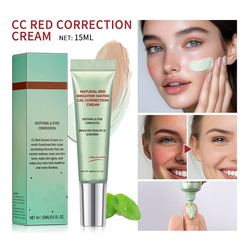 Natural Red Brighten Water-Gel Correction Cream