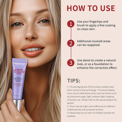 Natural Red Brighten Water-Gel Correction Cream