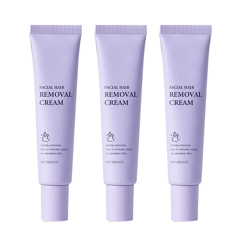 Gentle and Painless Facial Hair Removal Cream