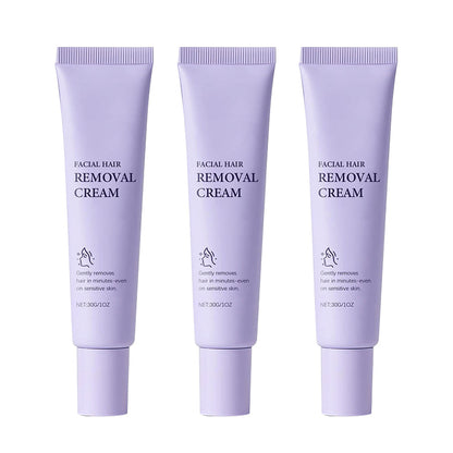 Gentle and Painless Facial Hair Removal Cream
