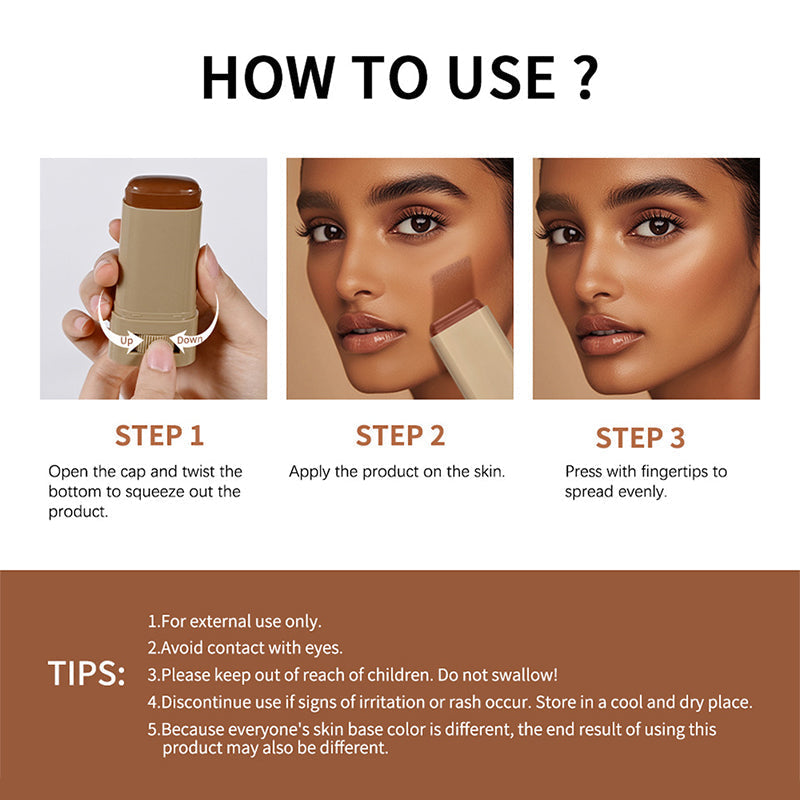 LAST DAY - Hydrating & Brightening Essential Foundation Stick