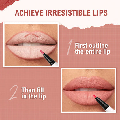 2025 Summer New Products🩷-Waterproof Matte Long Lasting Lip Liner