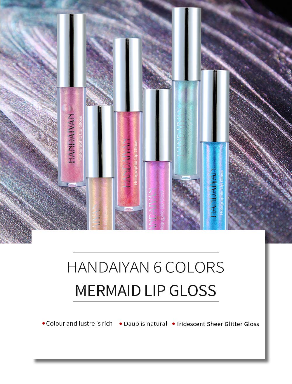 ⏳Diamond Shimmer Metallic Lipstick Waterproof Long Lasting