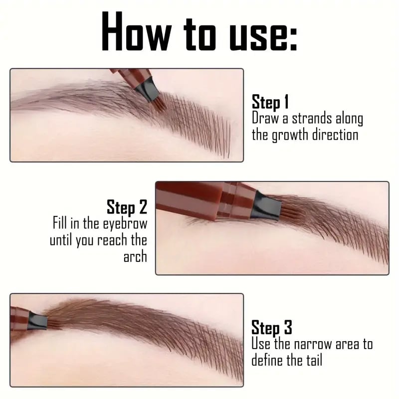 【Final 3-hour Preferential Deal 】Last Day -2025 Upgraded Natural Brows Eyebrow Pen