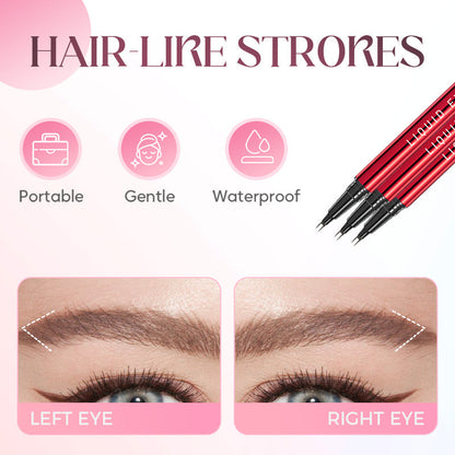 ⚡⚡2-Fork Tip Waterproof Eyebrow Pen for Women