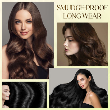 2-IN-1 HAIR DYE COMB - Precision Application for Gray Coverage, Non-Drip Formula with Nourishing Argan Oil, 5 Min Processing Time 🧴