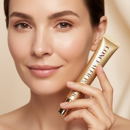 Christmas Skincare Season-Natural Glow Brightening Concealer Primer