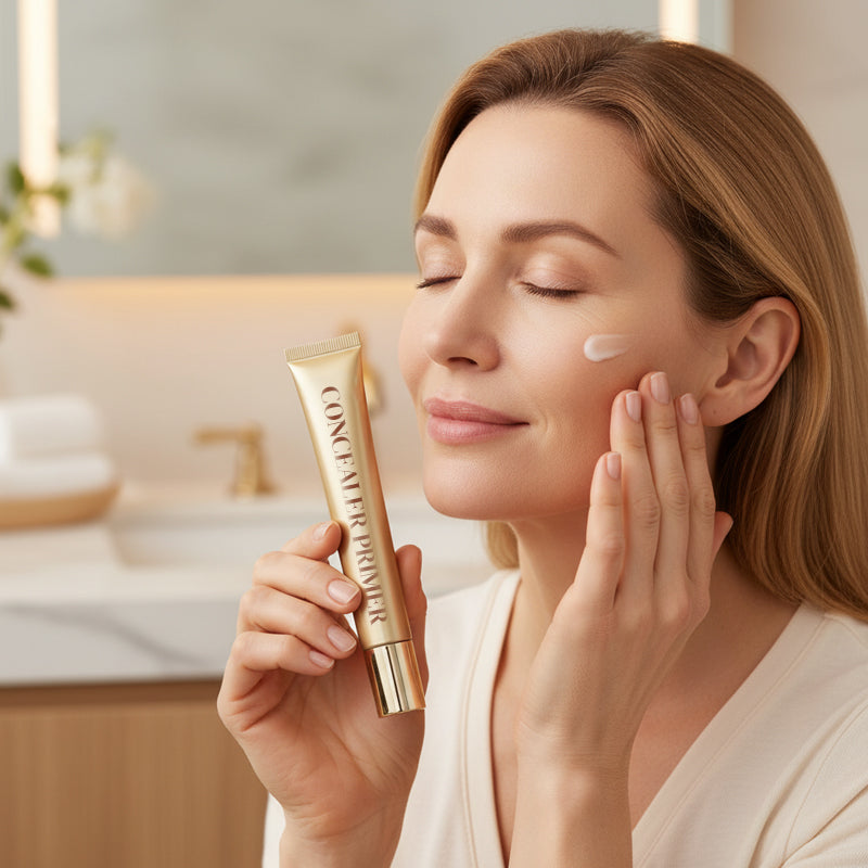 Christmas Skincare Season-Natural Glow Brightening Concealer Primer