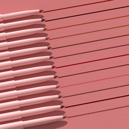 Deals-6 Pack High-Pigment Matte Lip Liner Pencils