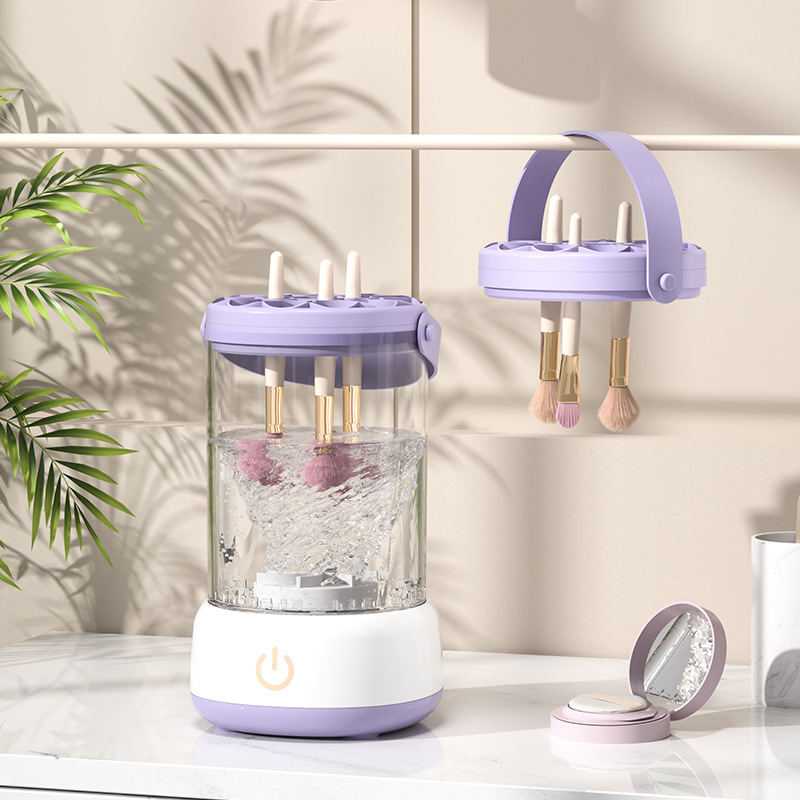 New Hot Selling|Automatic Electric Makeup Brush Cleaner
