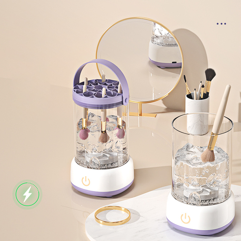 New Hot Selling|Automatic Electric Makeup Brush Cleaner