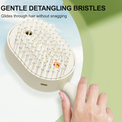 !! ⏰Electric hairbrush with spray and massage