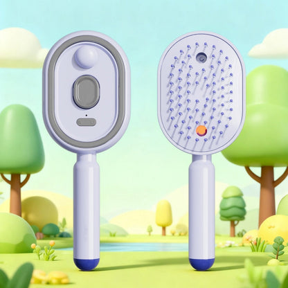 !! ⏰Electric hairbrush with spray and massage