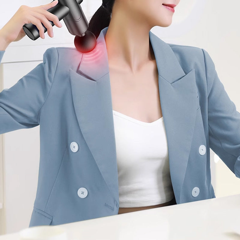 2025 Handheld Electric Massage Gun with 4PCS Heads