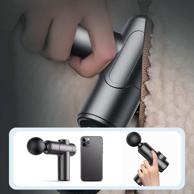 2025 Handheld Electric Massage Gun with 4PCS Heads
