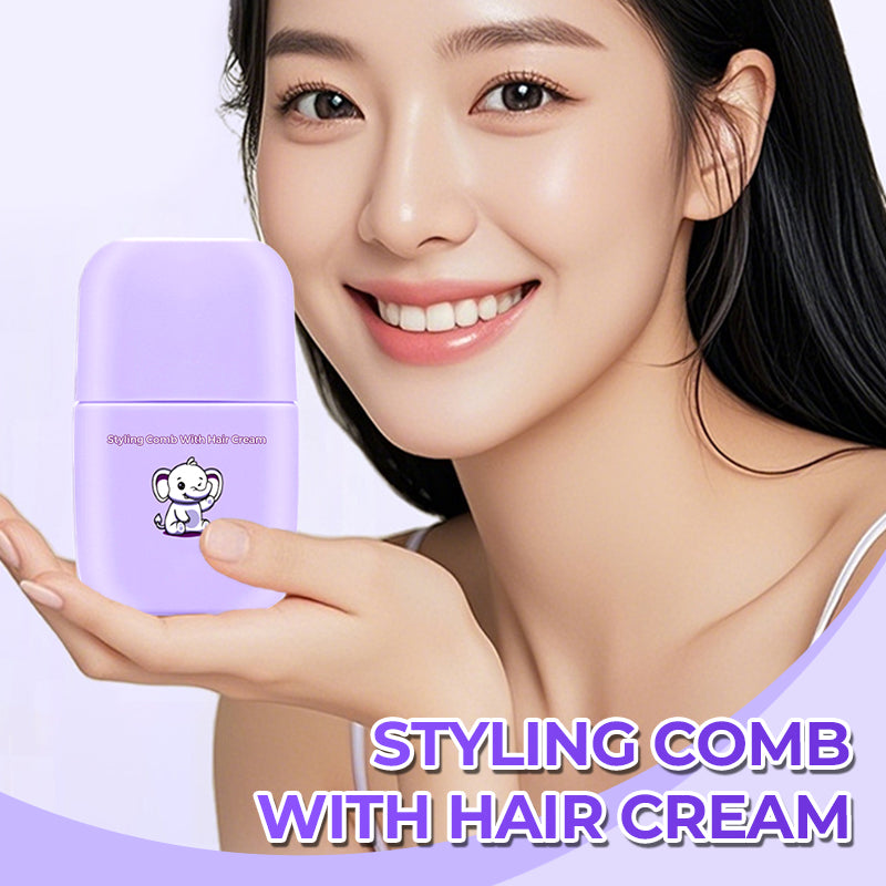 ⏰⏰Launch Offer Save 20%Styling Comb With Hair Cream🦋Your Routine, Sorted