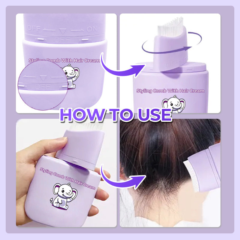 ⏰⏰Launch Offer Save 20%Styling Comb With Hair Cream🦋Your Routine, Sorted