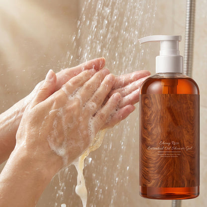 Limited-time offer-Nourishing & Fragrant Rose Essential Oil Shower Gel